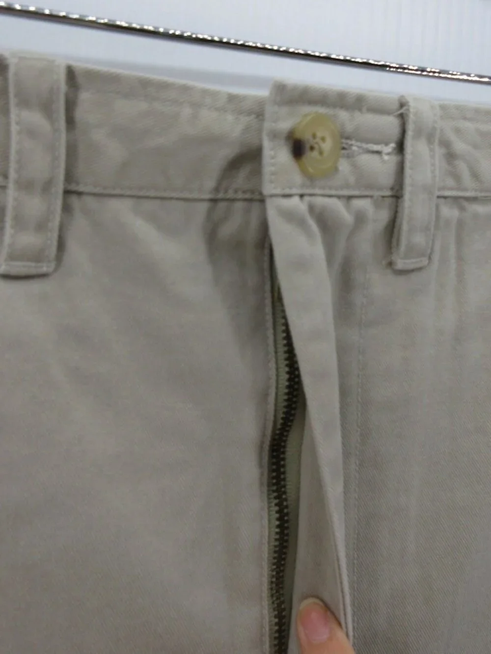 VGT Banana Republic Shorts 40 Khaki Chino Preppy Canvas 7